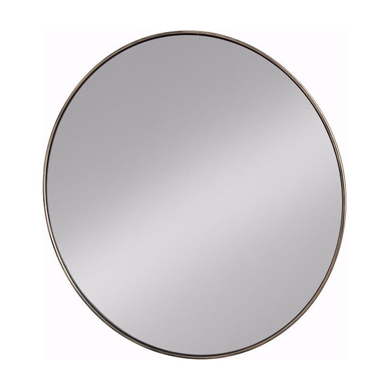 מראה עגולה ברונזה 80 ס מ