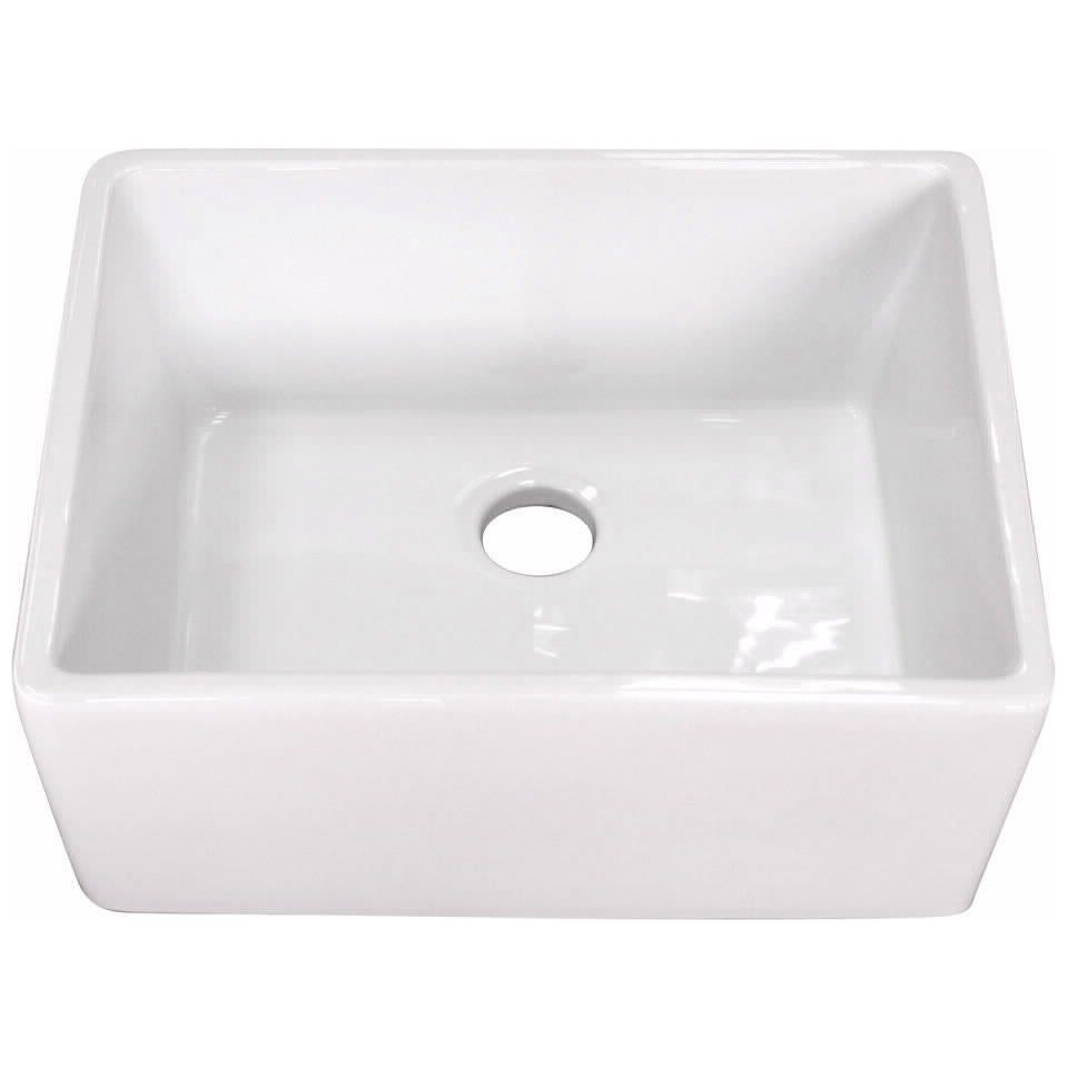 550014 כיור מטבח לבן 50/40