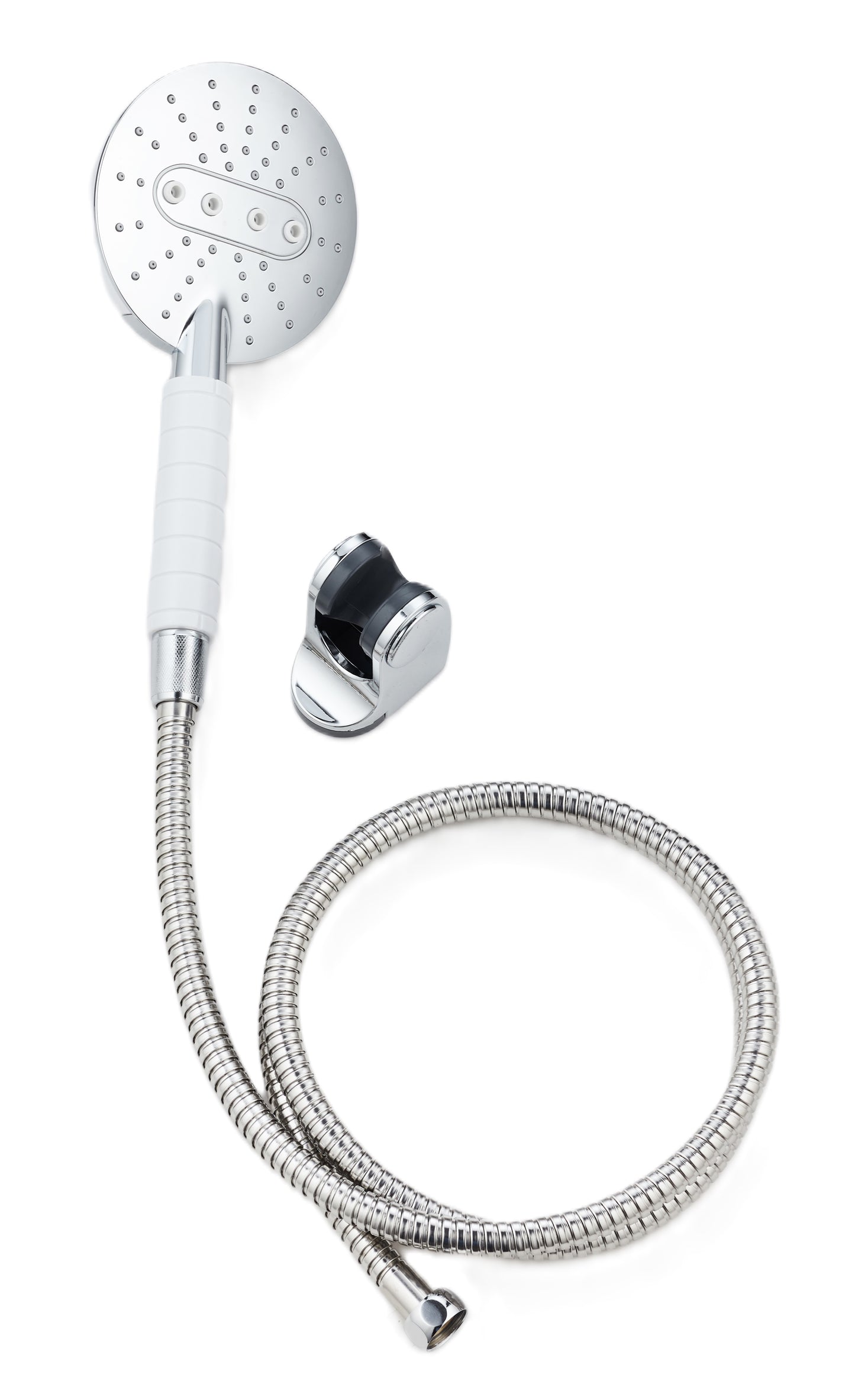 מערכת רחצה 5 מצבים ידית מרופדת לבן