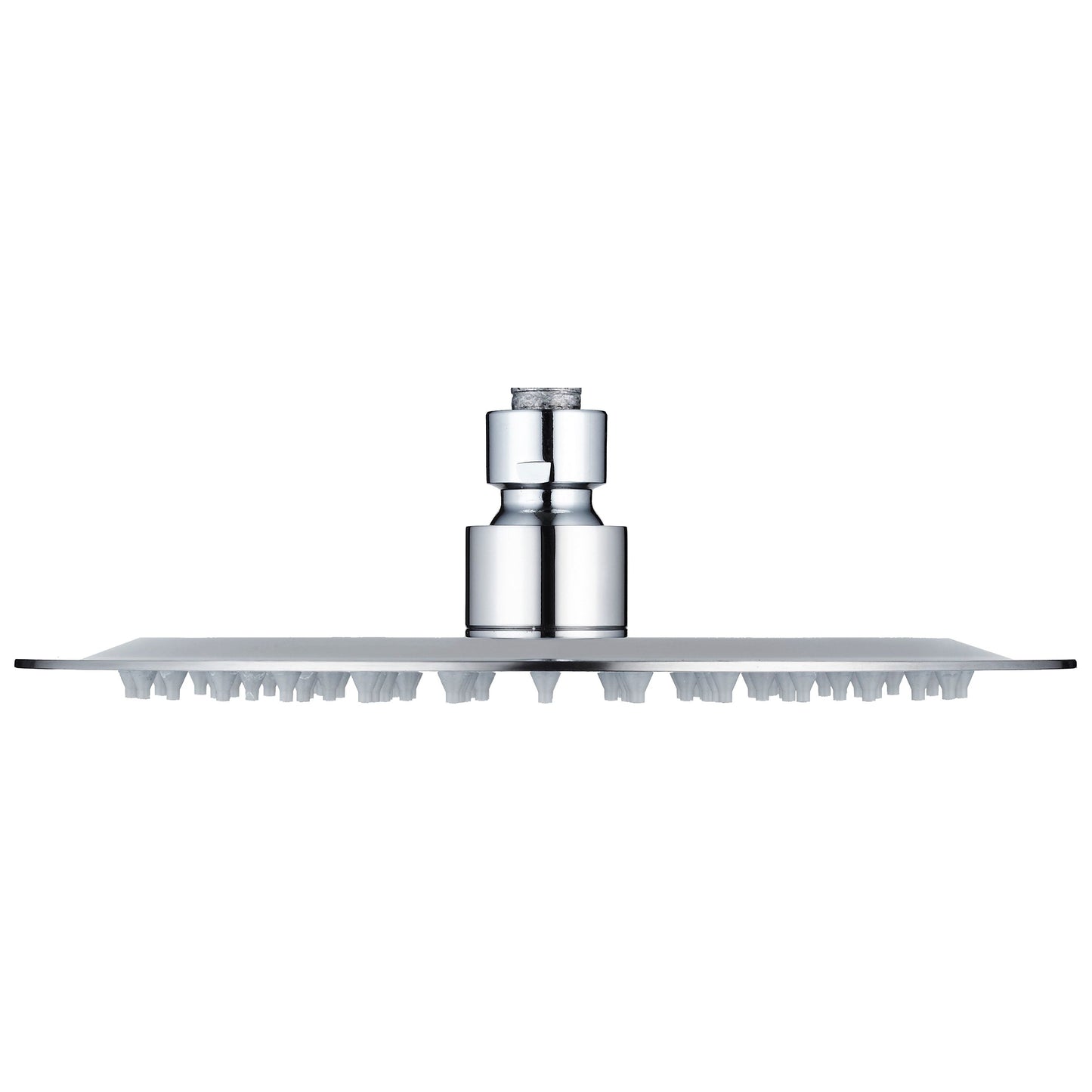 ראש מקלחת מתכתי דק עגול קוטר 25 סמ