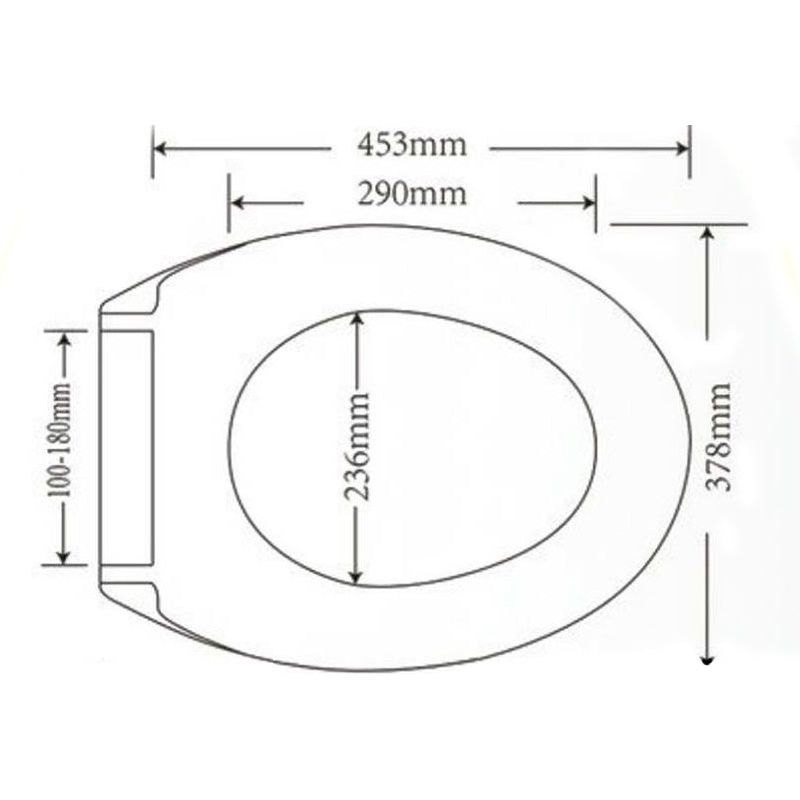 מושב אסלה טריקה שקטה קלריס פרגמון