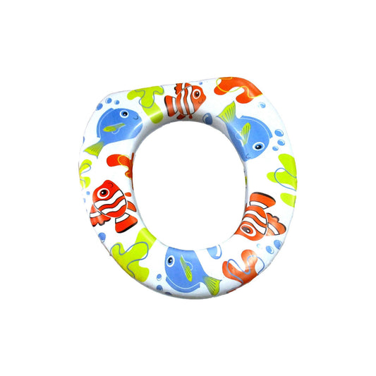 מושב אסלה מקטין לילדים מרופד