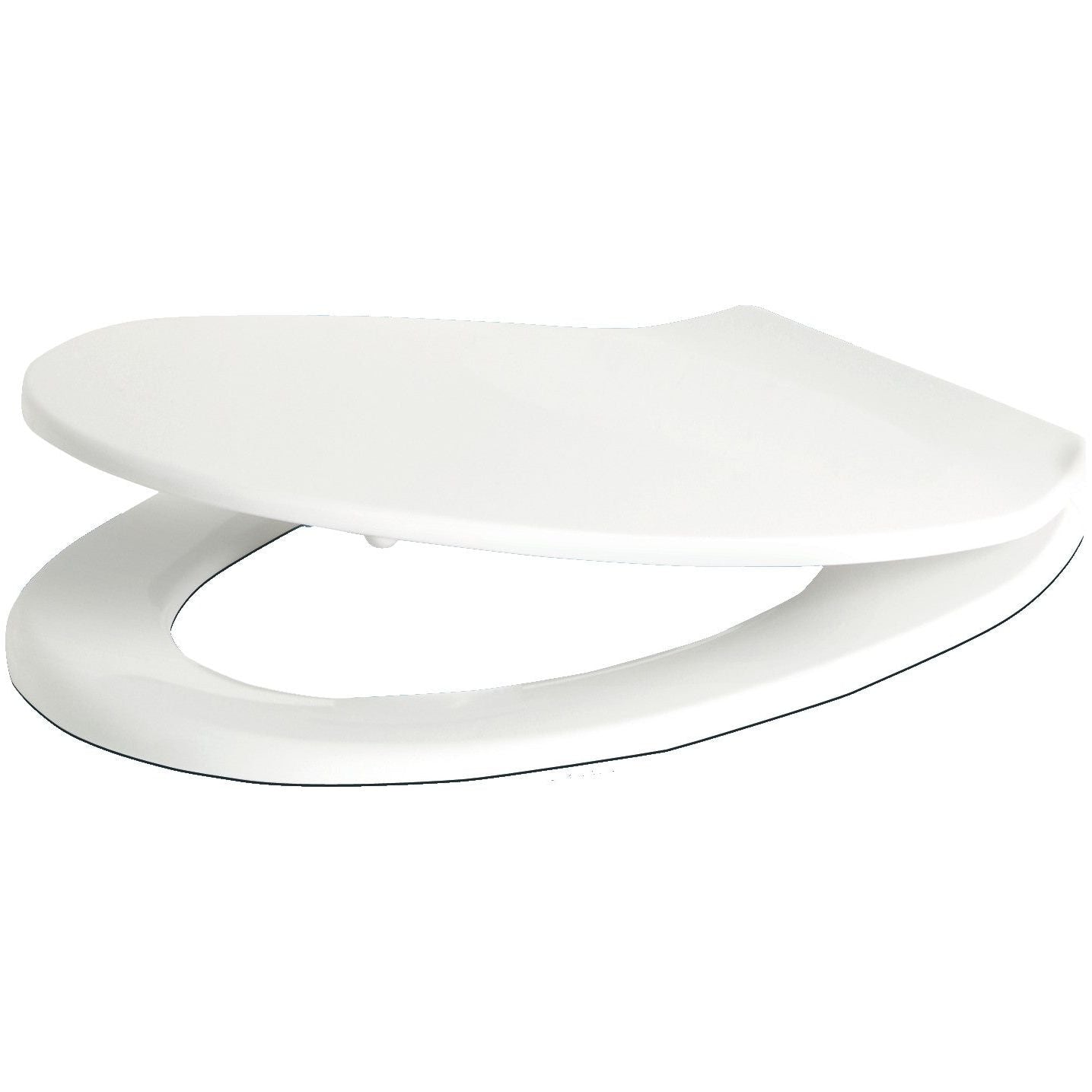 מושב אסלה פלסטיק מס' 1 לבן