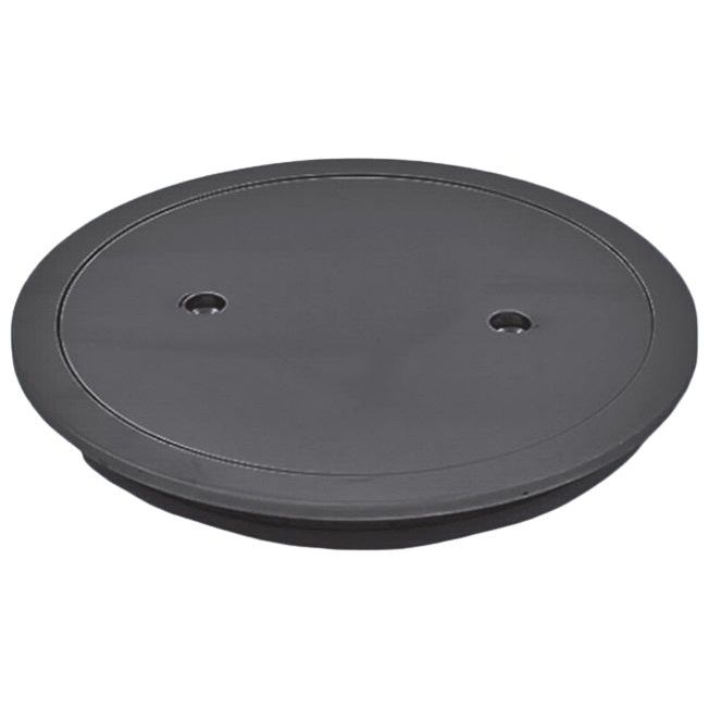 מכסה עגול 4 שחור