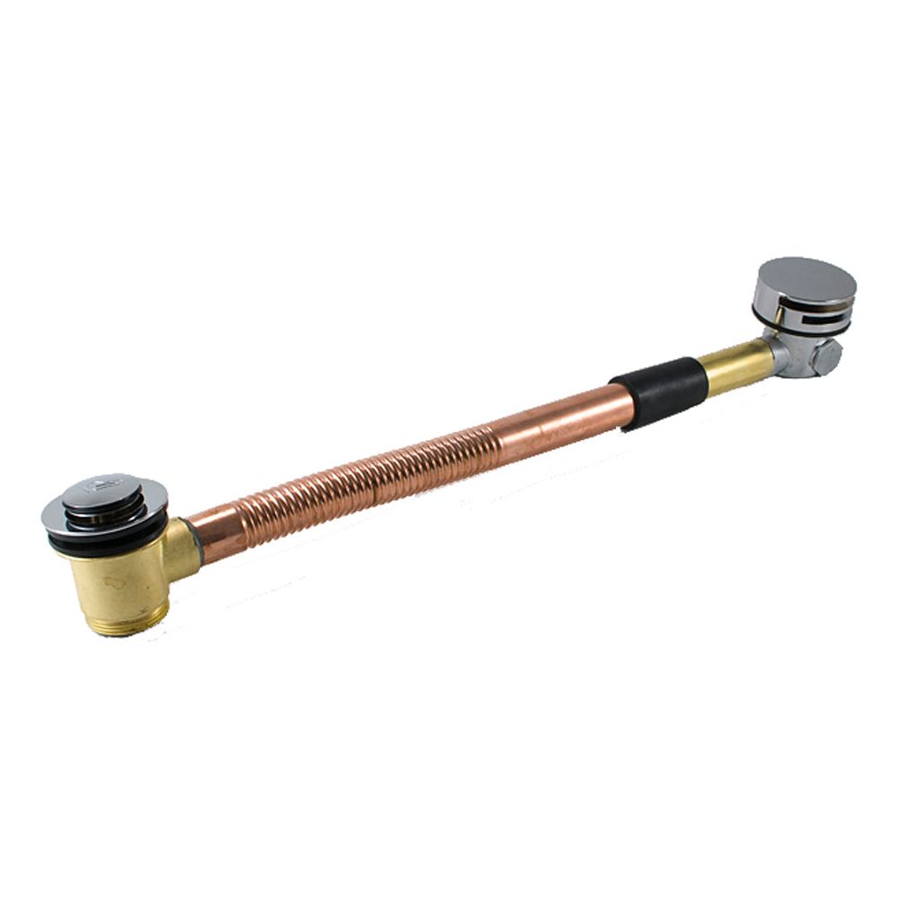 אביק דריכה צינור נחושת עם פיית מילוי