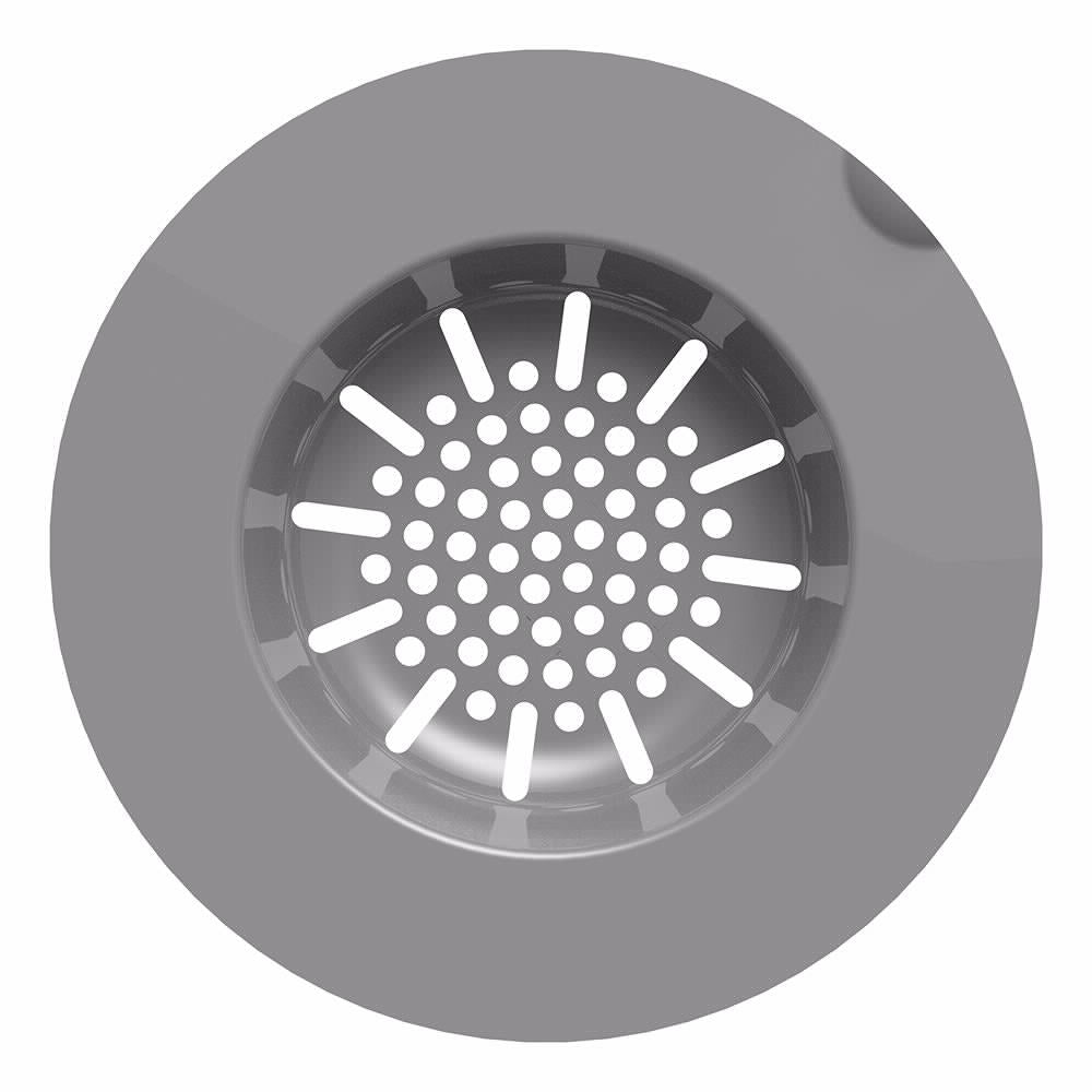 מסננת מתחדשת לכיור אמריקאי - אפור 4 במארז