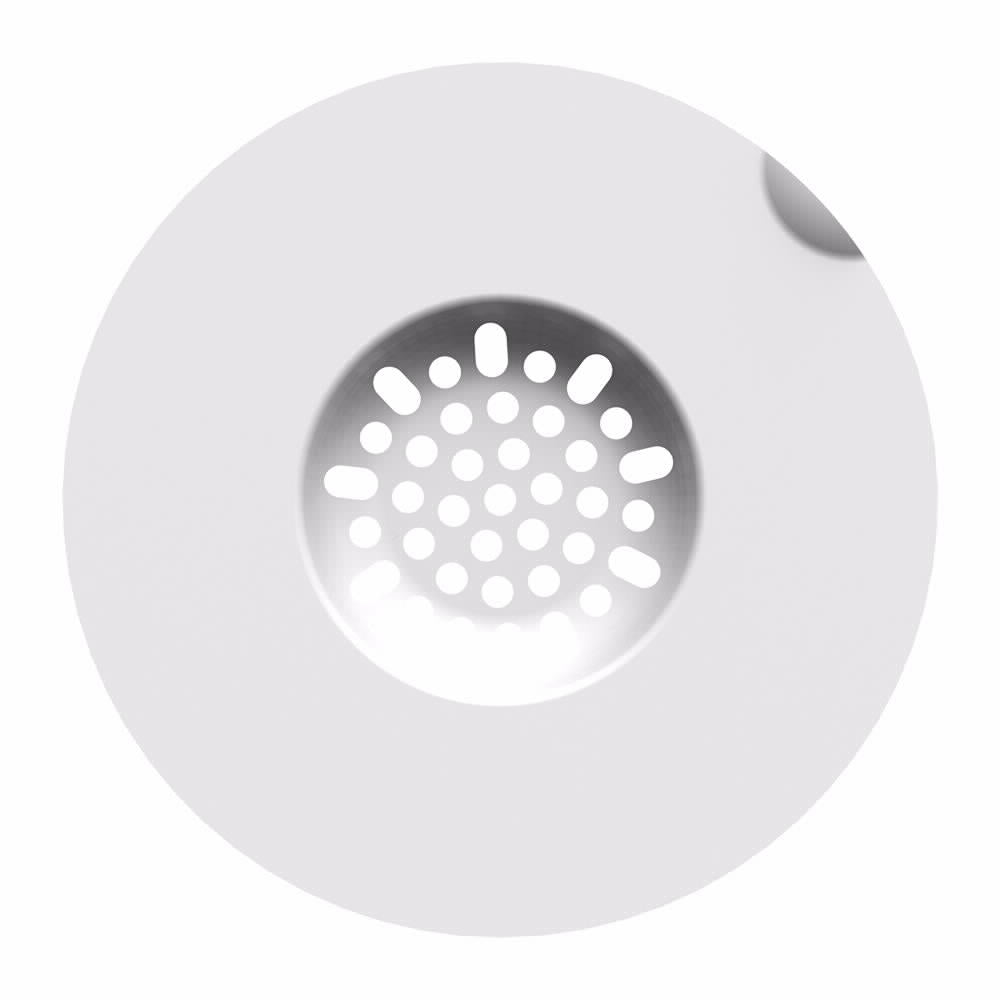 מסננת מתחדשת לכיור אירופאי - לבן 4 במארז