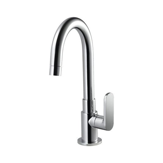 ברז מים קרים ברבור עגול קצר