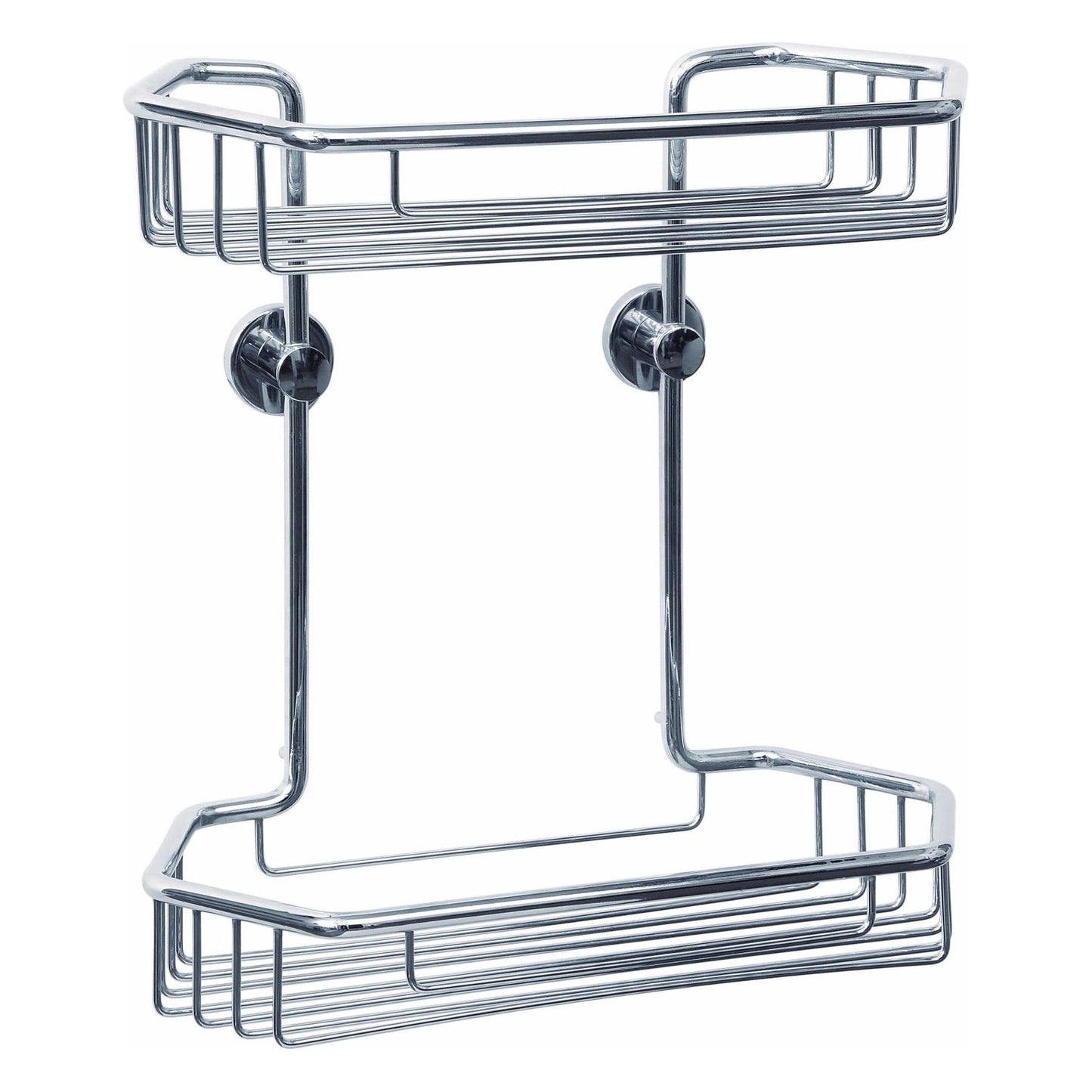 מדף רשת דו קומתי מלבני אלומניום