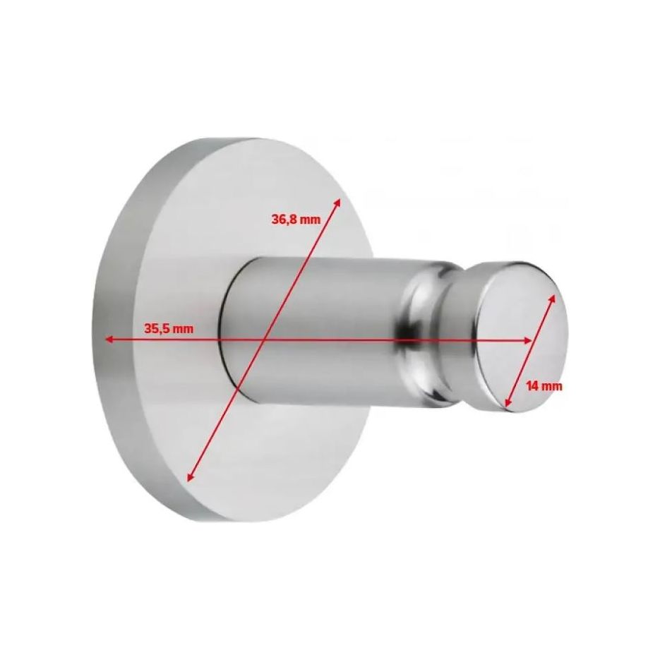 וו תליה למגבת דגם MOON