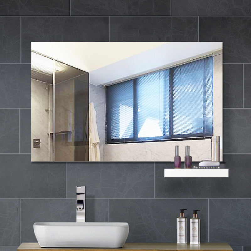 מראת אמבטיה מלבנית 100*80 ס"מ ללא פאזה