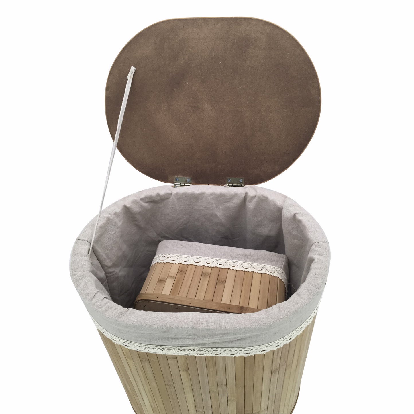 סל כביסה במבוק אובלי