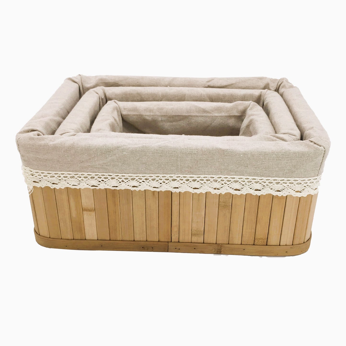 סלסלת במבוק בינונית