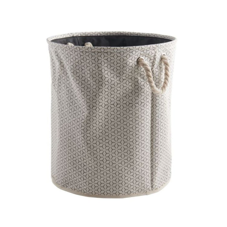 סל כביסה מבד 50 ליטר משושים