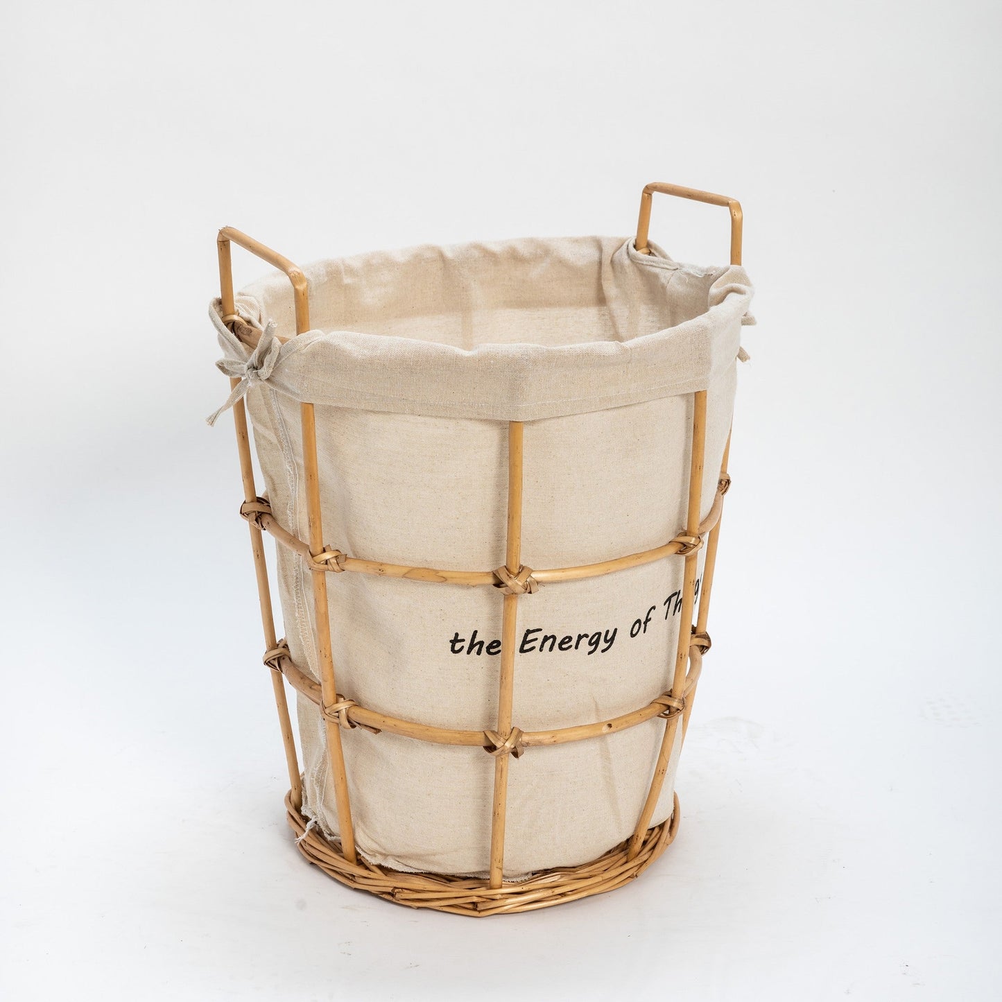 סל כביסה עגול ערבה -קטן