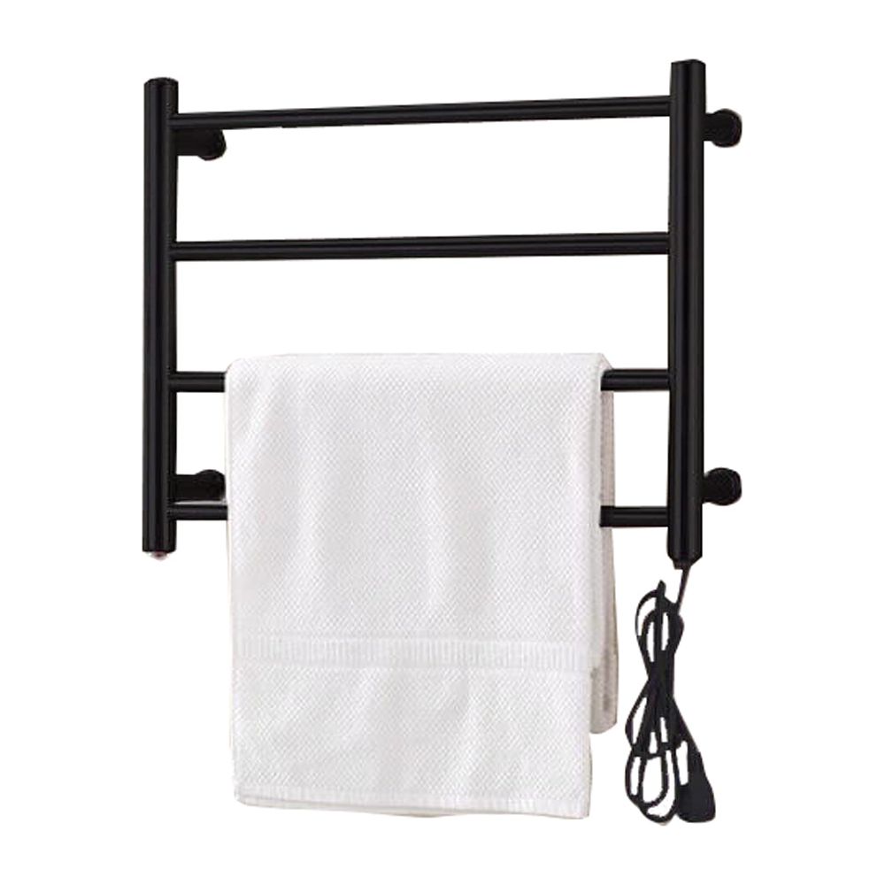 מחמם מגבות חשמלי 4 שלבים שחור