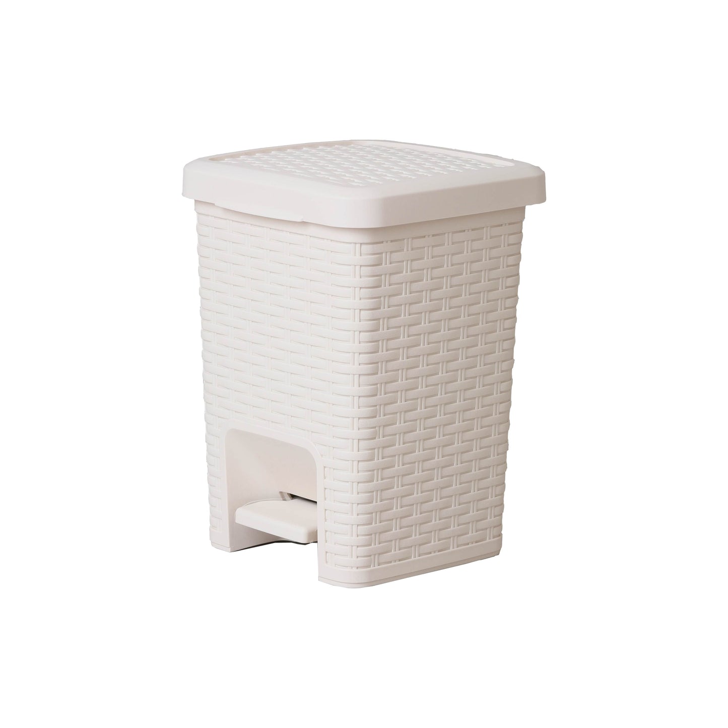 פח אשפה לשירותים 6 ליטר לבן- ליפסקי