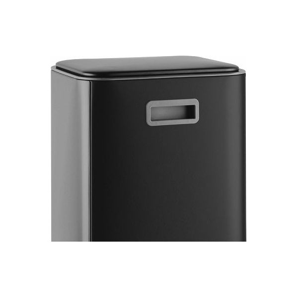 פח פדל 30 ליטר מלבני שחור JOJO