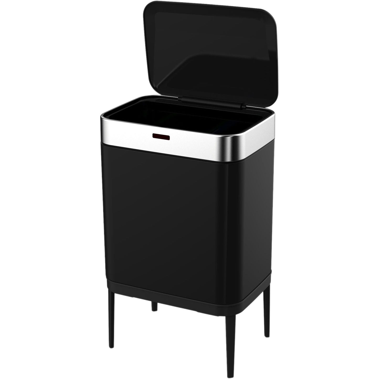 פח אשפה אוטומטי עם חיישן 40L שחור לפלנד