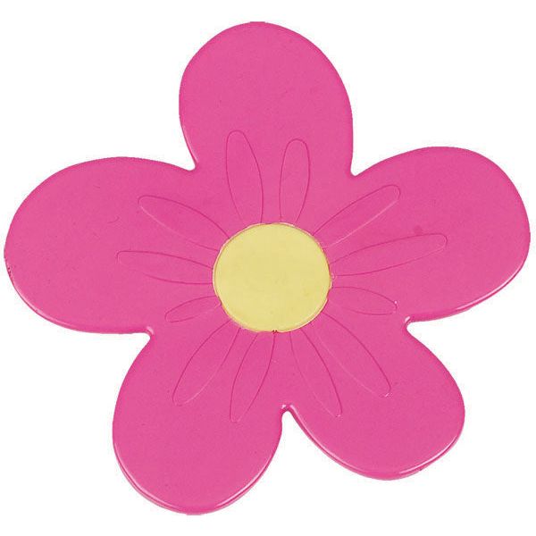 סט 6 שטיחוני פי.וי.סי ילדים פרח ורוד