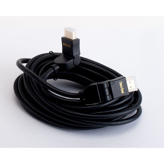 כבל HDMI זכר זווית לHDMI זכר זווית 1.5 מטר