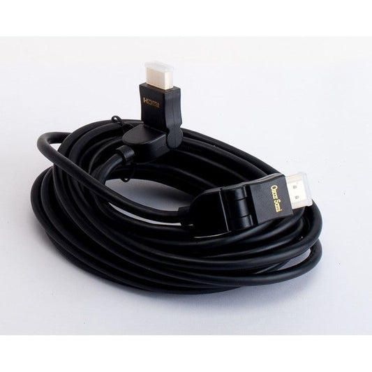 כבל HDMI זכר זווית לHDMI זכר זווית 5 מטר