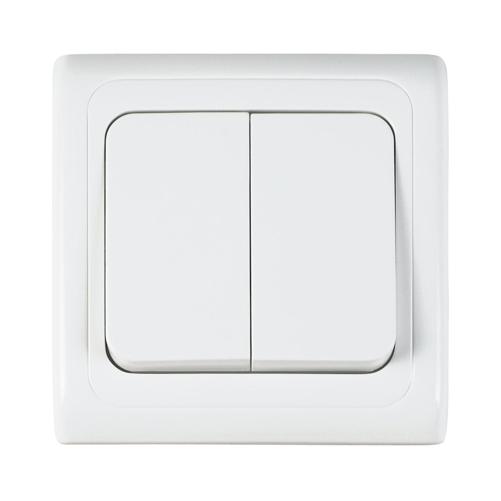 מפסק כפול ספיר לבן