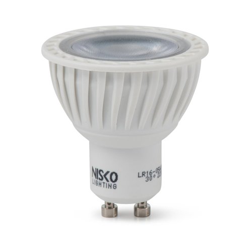 GU10 6W אור חם 30מעלות LED נורת