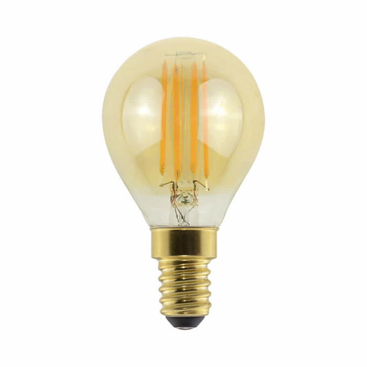נורת פחם כדור לד 5W E14 גוון אור חם DIM ניתנת לעמעום