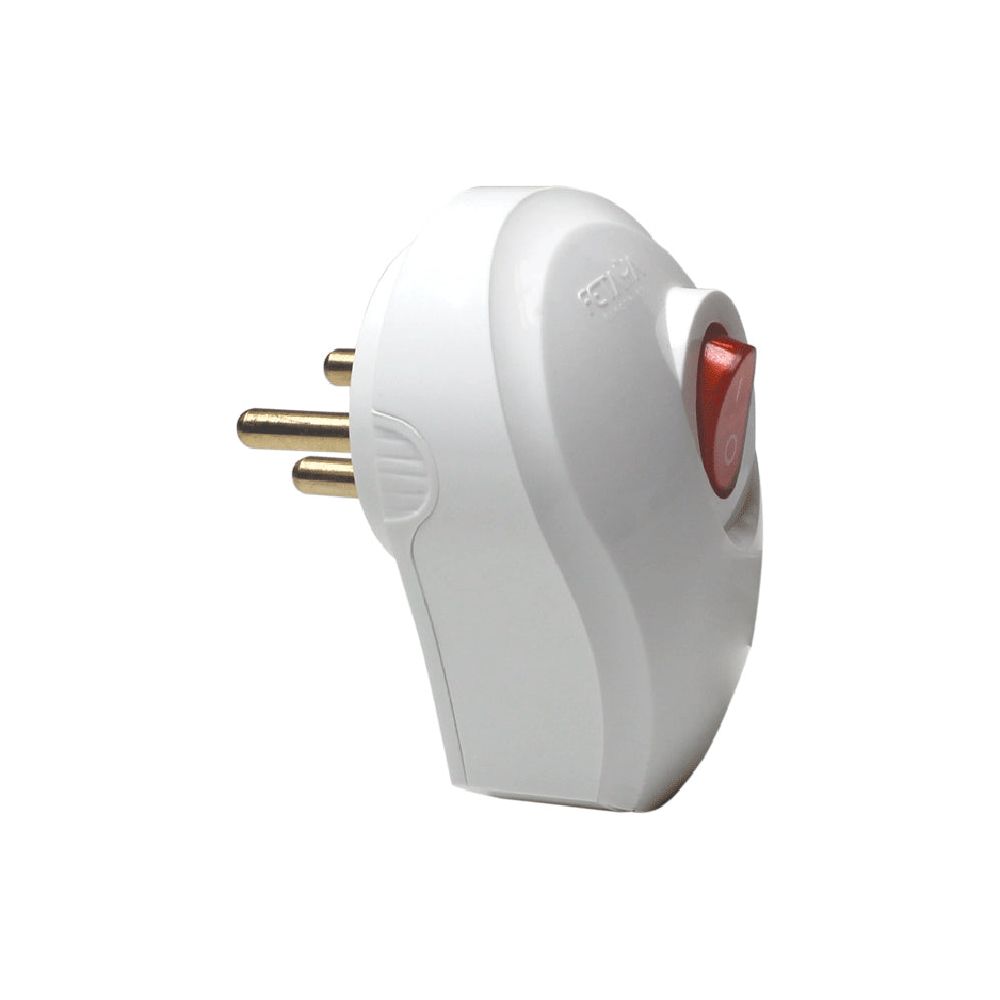 תקע צד 3 פינים + מפסק 16A