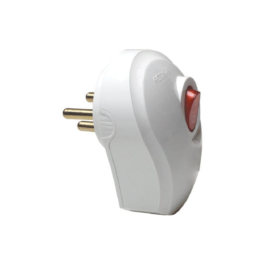 תקע צד 3 פינים + מפסק 16A