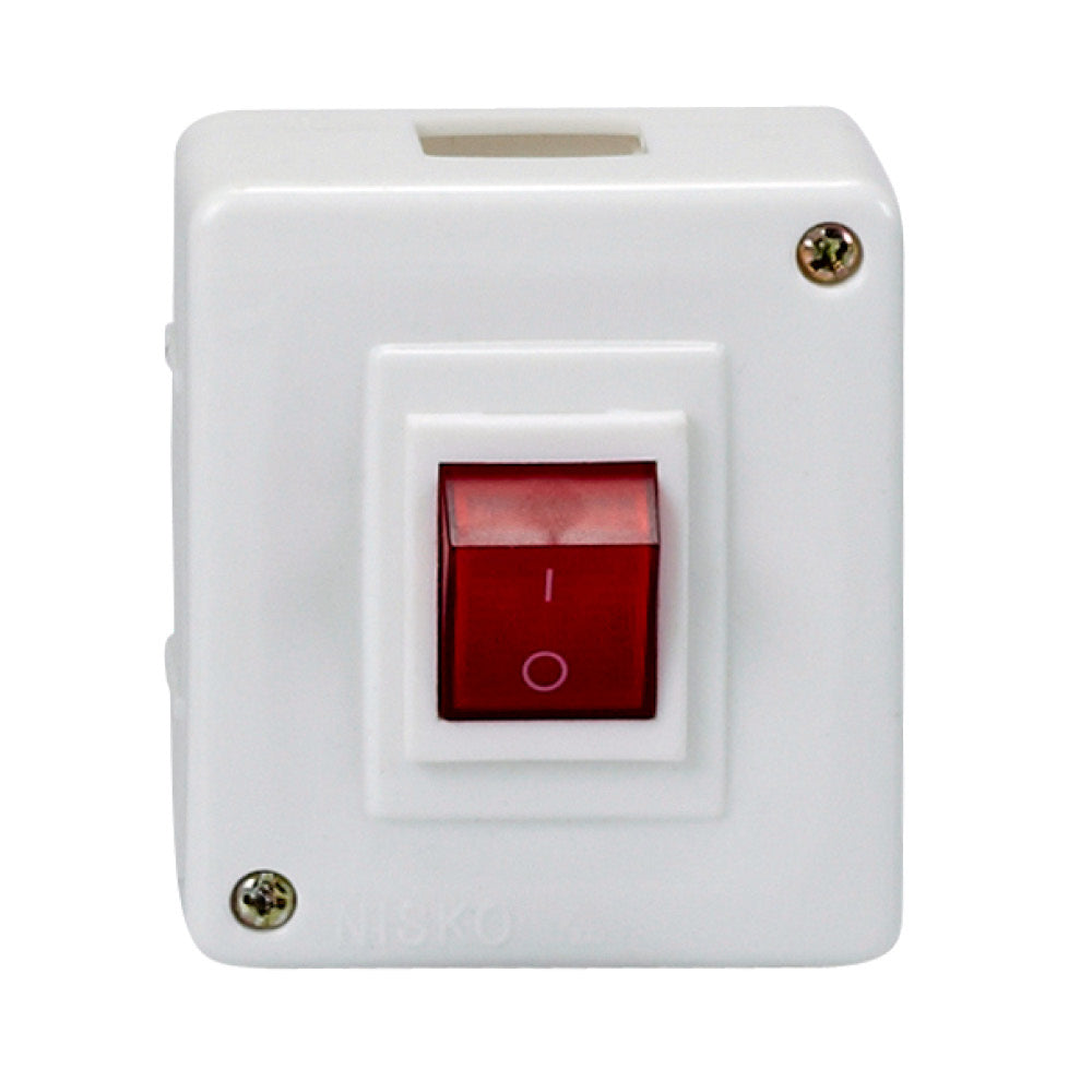 עה"ט N-1DK SUPER מפסק דו קוטבי לבן