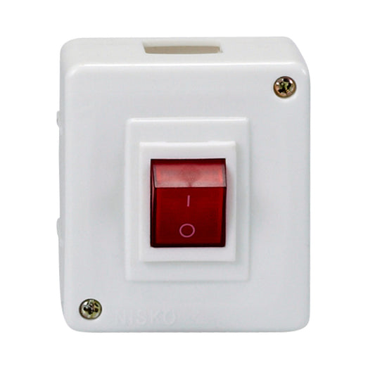 עה"ט N-1DK SUPER מפסק דו קוטבי לבן