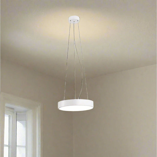 סט תליה לגוף תאורה צמוד תקרה ROMEO 40/60W לבן