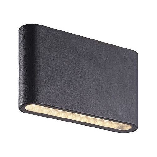 תאורת חוץ צמוד קיר שבילית לד 6W מוגן IP54 אור צהוב UP DOWN אנטרטיק