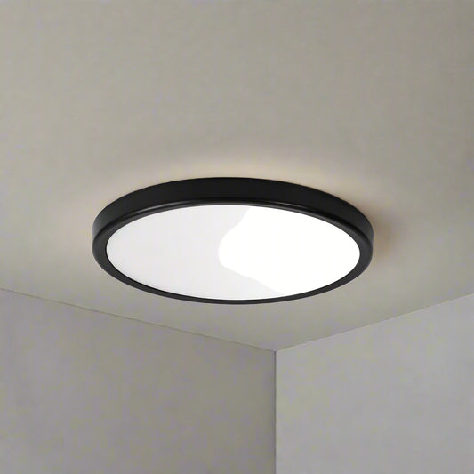 צמוד תקרה שחור  TIME 32W 400MM IP40 3CCT