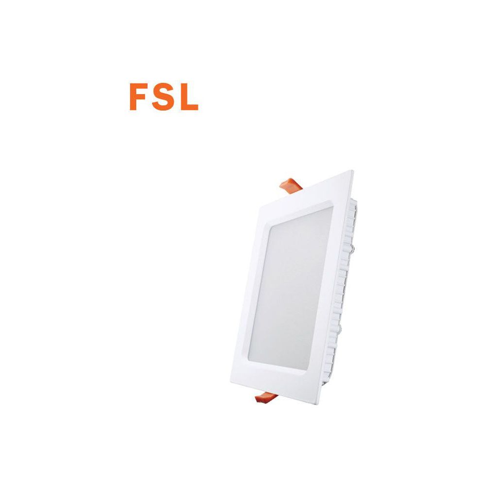 ספוט שקוע מרובע לבן 170X170 מ"מ 12W אור לבן