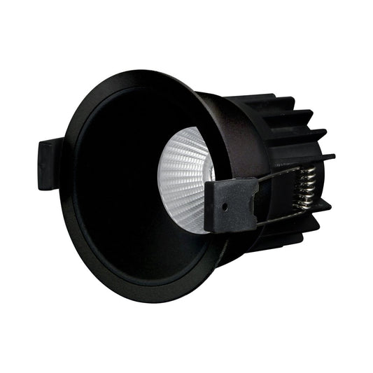 ספוט שקוע  VINO  שחור/שחור 10W גוון אור צהוב 38°