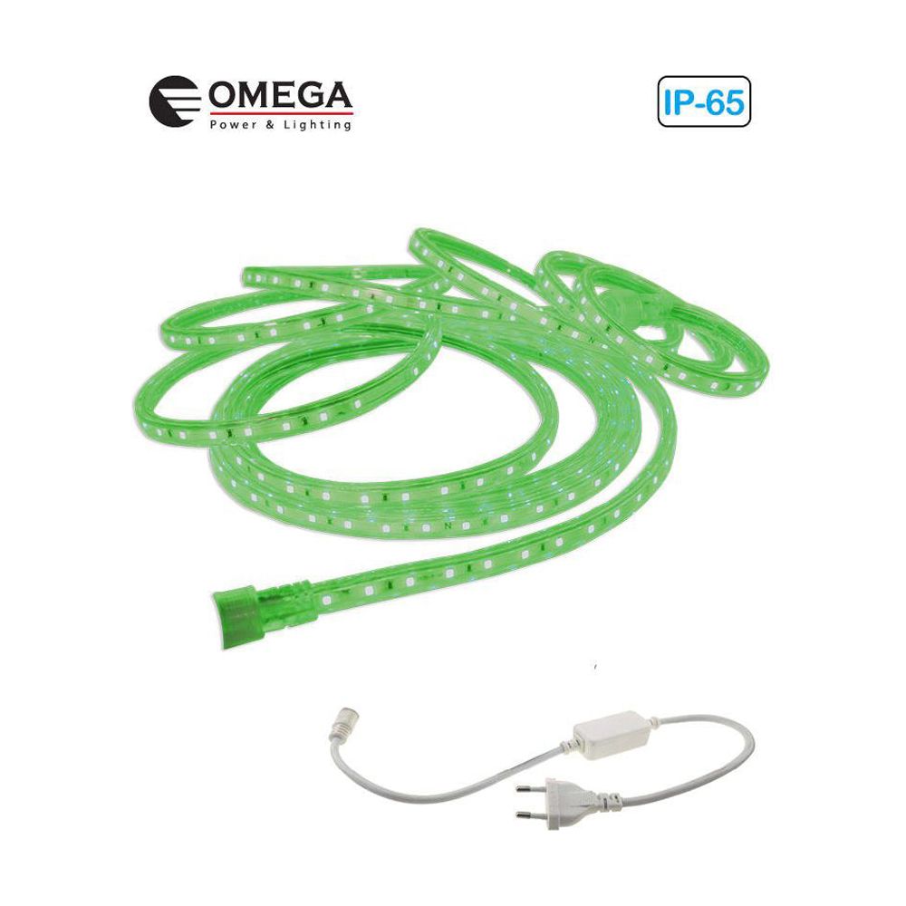 סרט לד 5 מטר ירוק IP65 230V (לרכישה באתר בלבד)