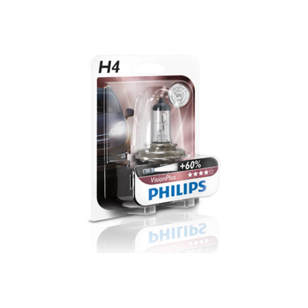 נורה PHILIPS H4 VISIONPLUS