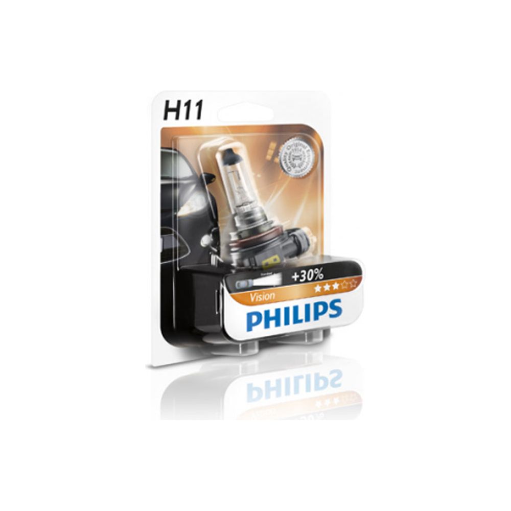 נורה PHILIPS H11 VISION