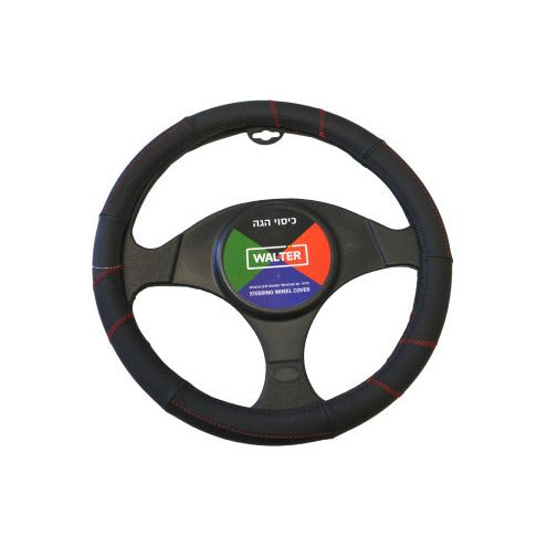 כיסוי הגה פוטין שחור אדום