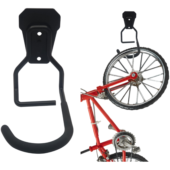 וו לתליית אופניים 128*82*15.7 ממ שחור