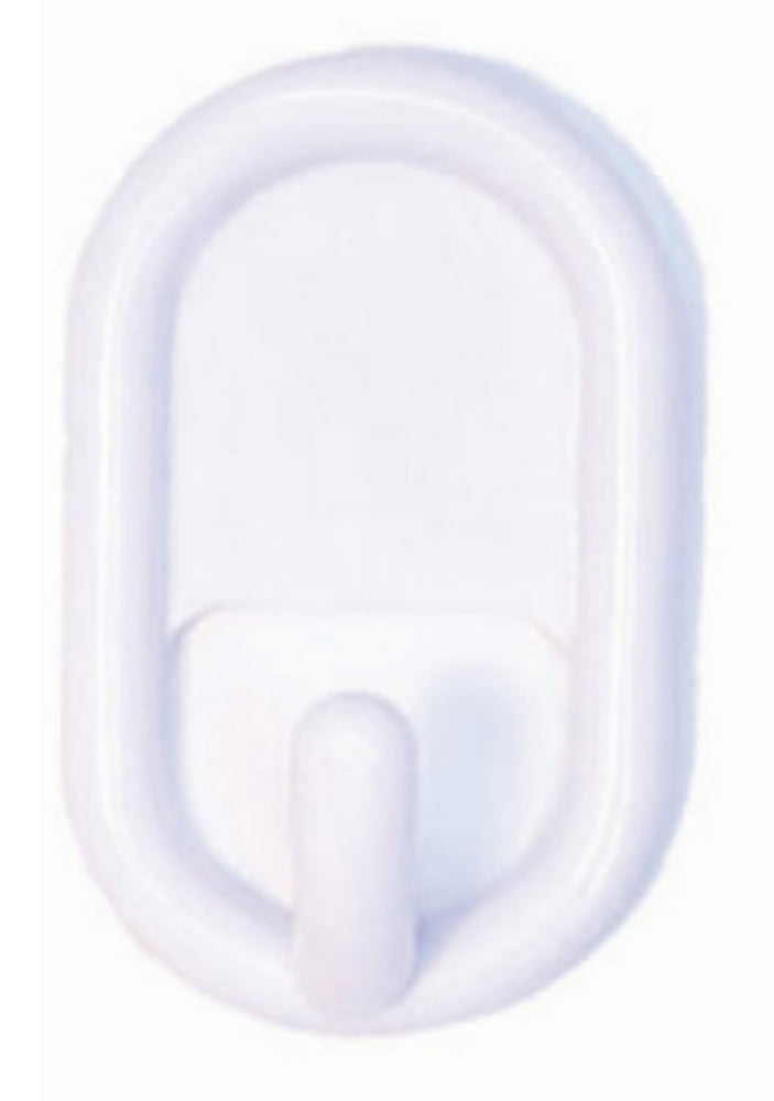 קולב הדבקה 33 לבן