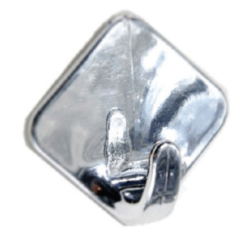 קולב הדבקה (2) יהלום לבן