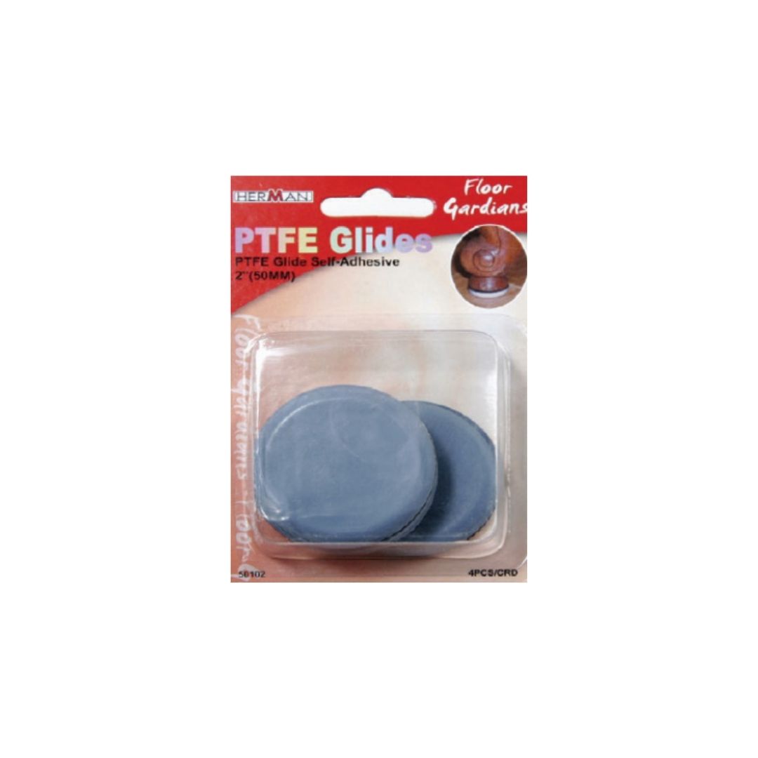 מחליק טפלון עגול 50 ממ 4 יח