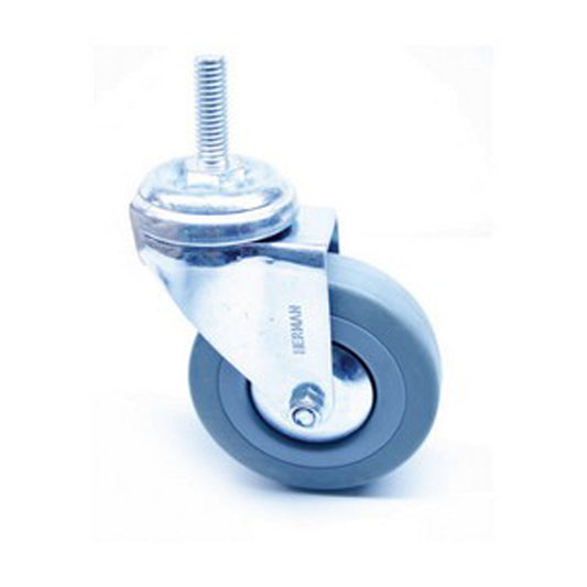 גלגל גומי אפור "2 +בורג 8\3