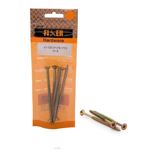 בורג סיבית 100*6