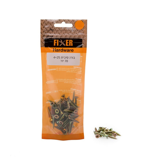 בורג סיבית 25*4