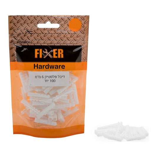 דיבל פלסטיק 6 מ"מ